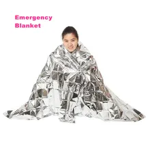 10 шт. 210*160 см Открытый водонепроницаемый аварийного Выживание спасения Одеяло туристические палатки Hike выжить первой помощи инструмента термо Одеяло
