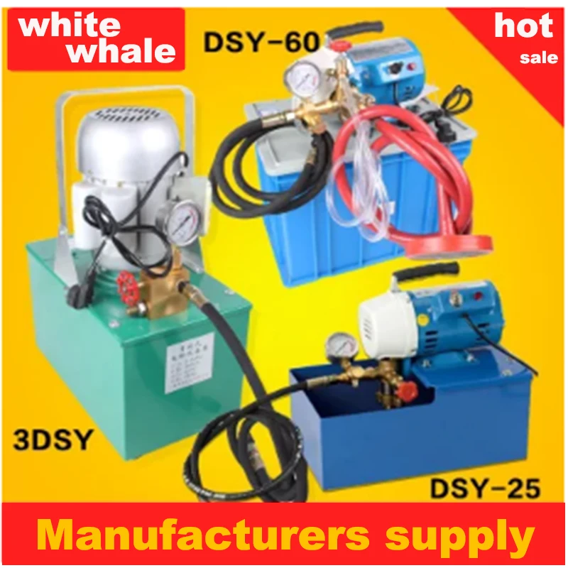 

220v 750w The Whole Set 2.5-10Mpa portable electric pressure test pump