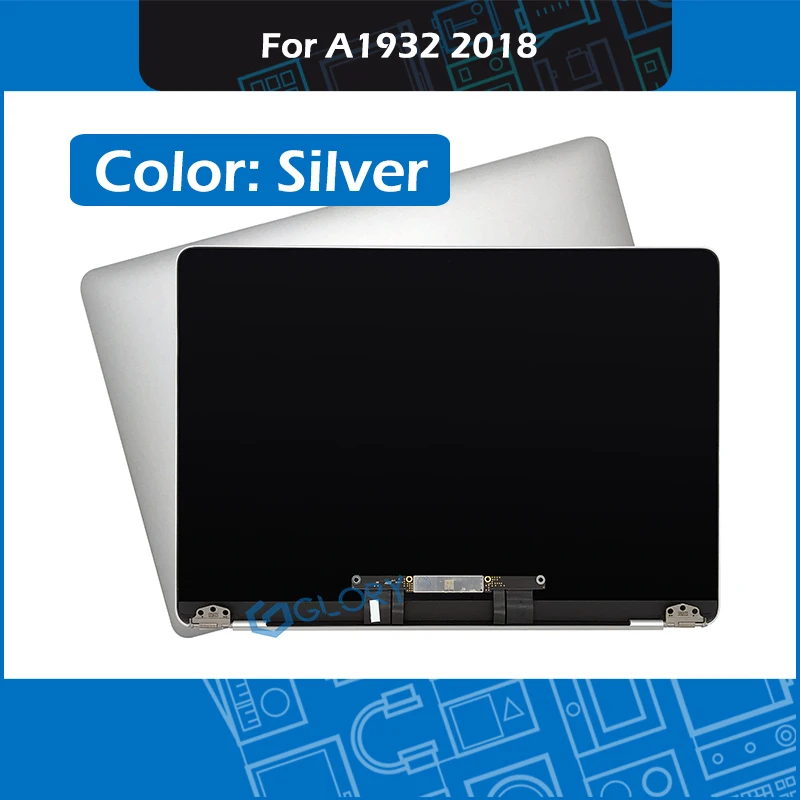 Новый Серебряный A1932 ЖК экран в сборе для Macbook Air Retina 13 &quotA1932 дисплей поздно 2018
