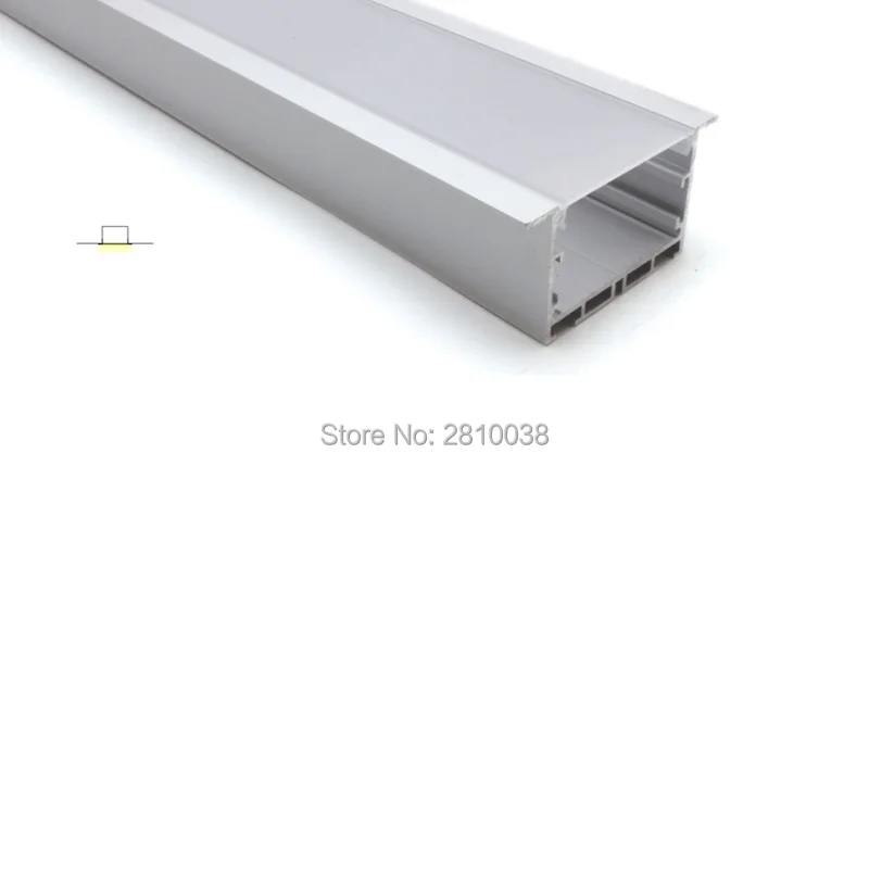 50X1 м наборы/лот линейный фланцевый алюминиевый профиль led и новый дизайн T