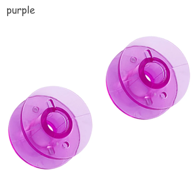 30 шт. швейные инструменты аксессуары пустые бобины Швейные машины бобины Одежда поставщиков бытовой многофункциональный - Color: Purple