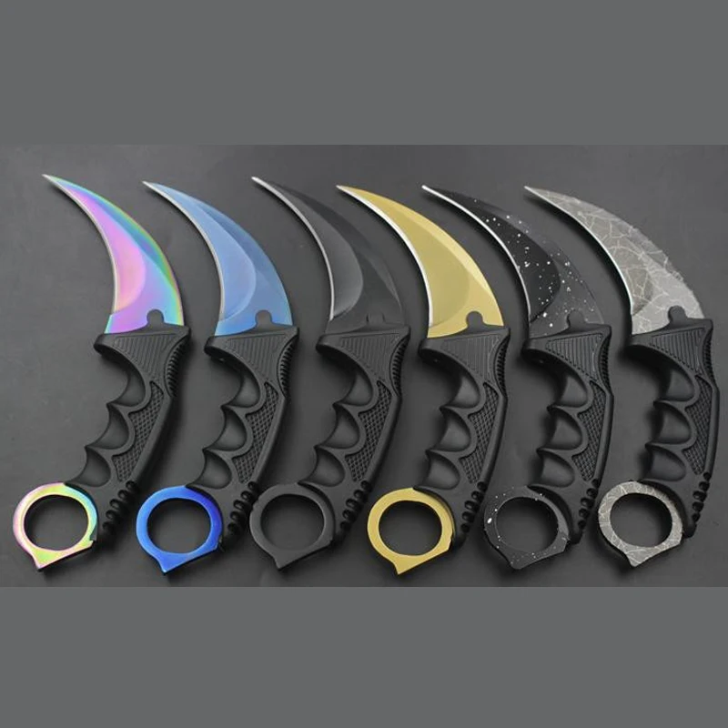 

Karambit Knife CS GO Counter Strike Knives Survival Hunting Knife Camping Tools Herramientas