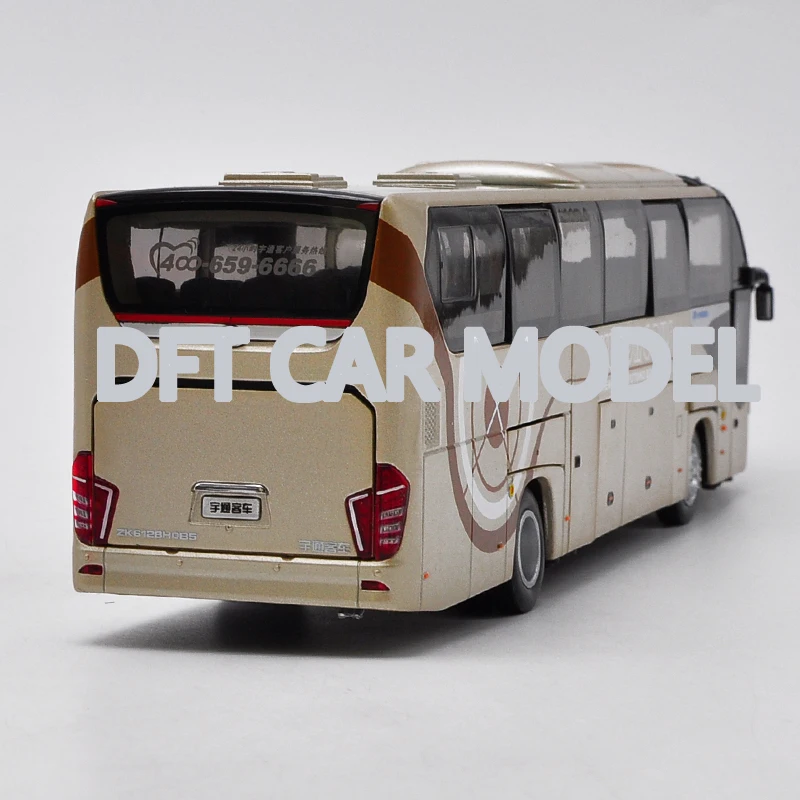 1:43 игрушечные автомобили из сплава ZK6128HQB автобусная модель автомобиля детские
