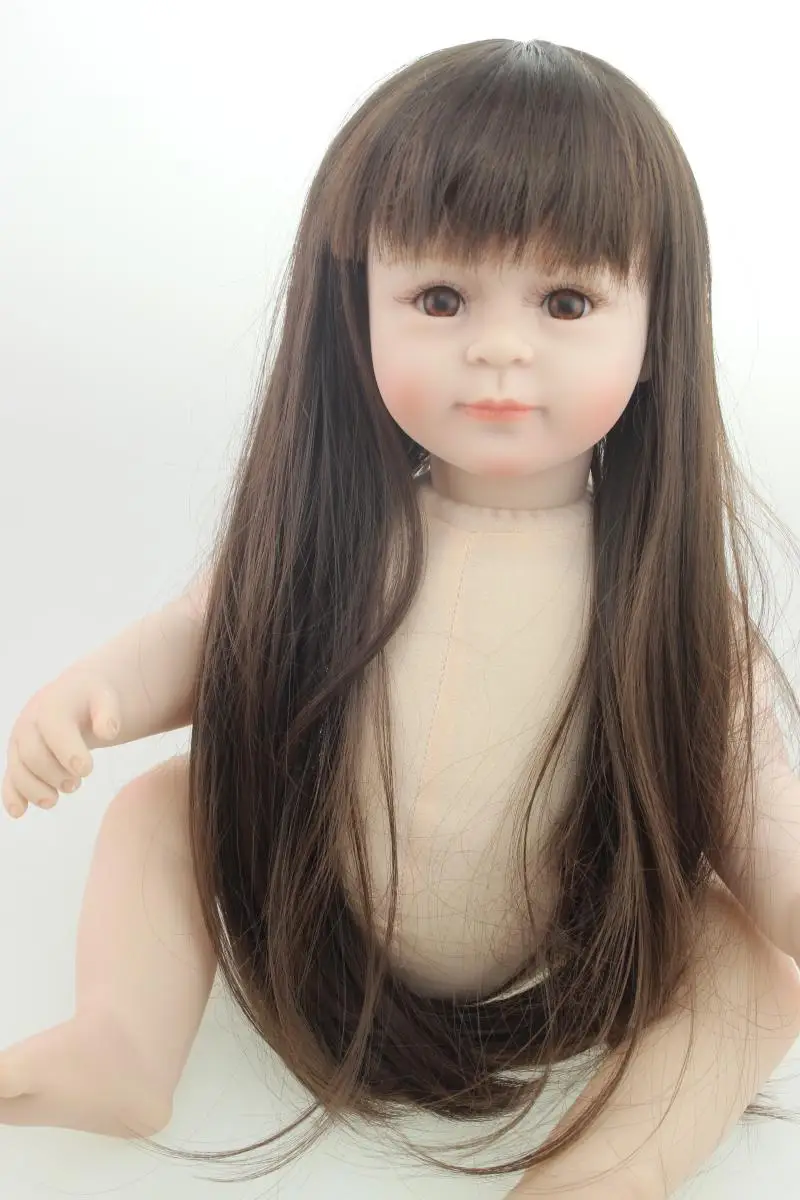 

52CM cloth Body SIlicone Girl Reborn Babies Doll kit Lifelike Newborn Princess Baby Doll Bonecas Bebe Reborn Menina accessories