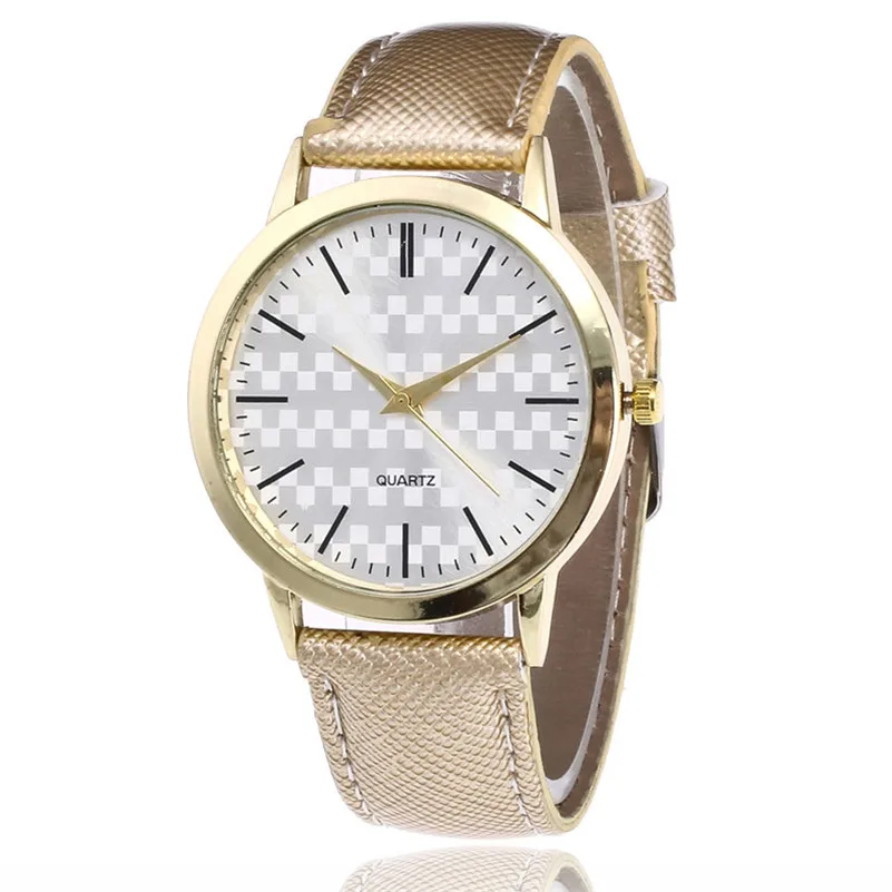 2018 New Watch Women Casual Relogio Feminino Leather Band Analog Quartz Round Wrist Watch clock Bracelet drop shipping M23 (9)