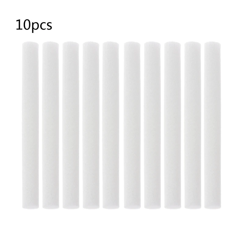 

10Pcs 8mmx70mm Humidifiers Filters Cotton Swab for Humidifier Aroma Diffuser Drop ship