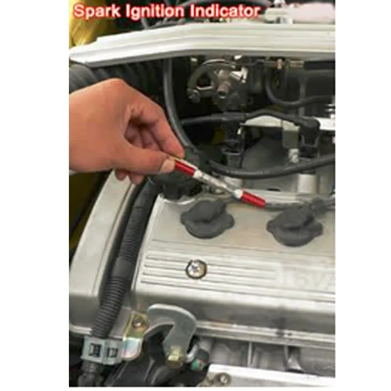 Автомобильная индикатор свеча Электрический тестер высокой интенсивности зажигания обнаружения сигнала ручка для Spark Вилки проводов и