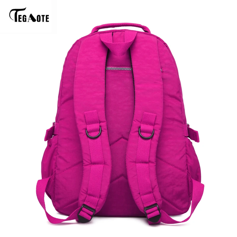 Tegaote moda mujer mochila de alta calidad juventud escuela mochilas para adolescentes Niñas hombro femenino mochila Tegaote moda mujer mochila de alta calidad juventud escuela mochilas para adolescentes Niñas hombro femenino mochila