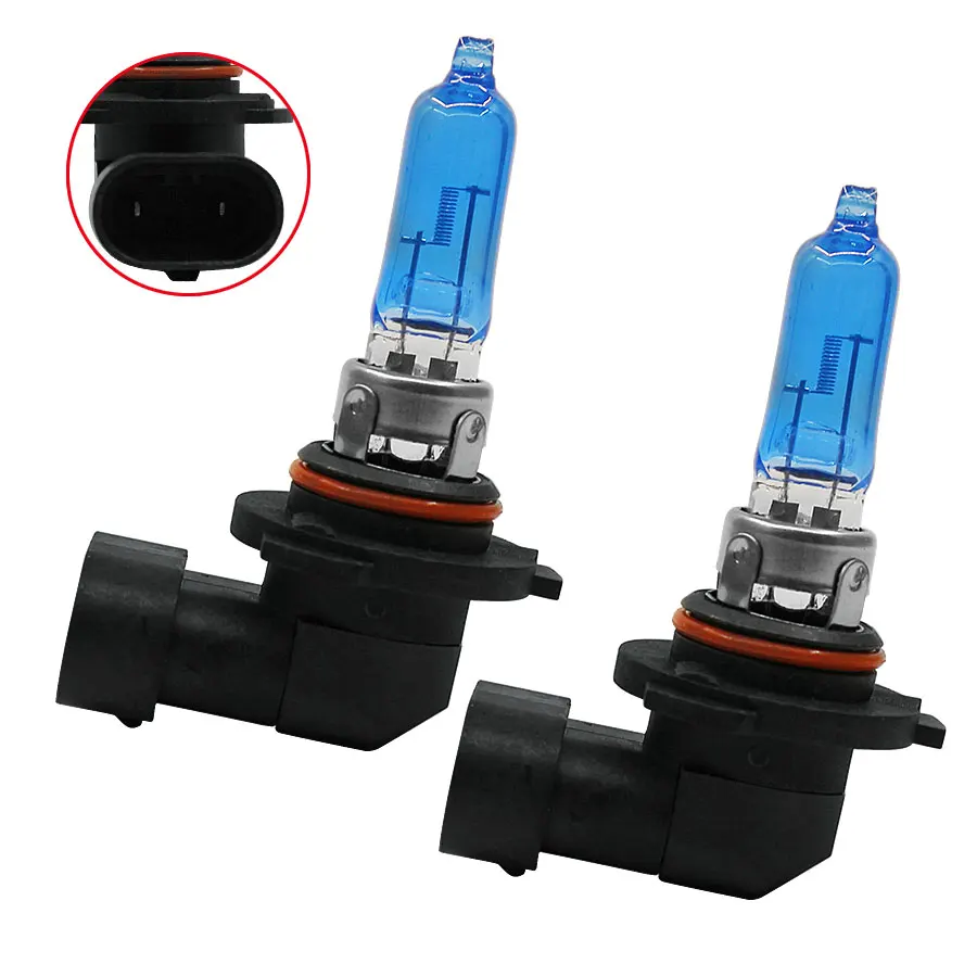 

HB3 9005 Halogen Bulb 5000K 12V 60W Super Xenon White Quartz Glass Car Styling Headlight Lamptyling For Chevrolet Ford New 2PCS