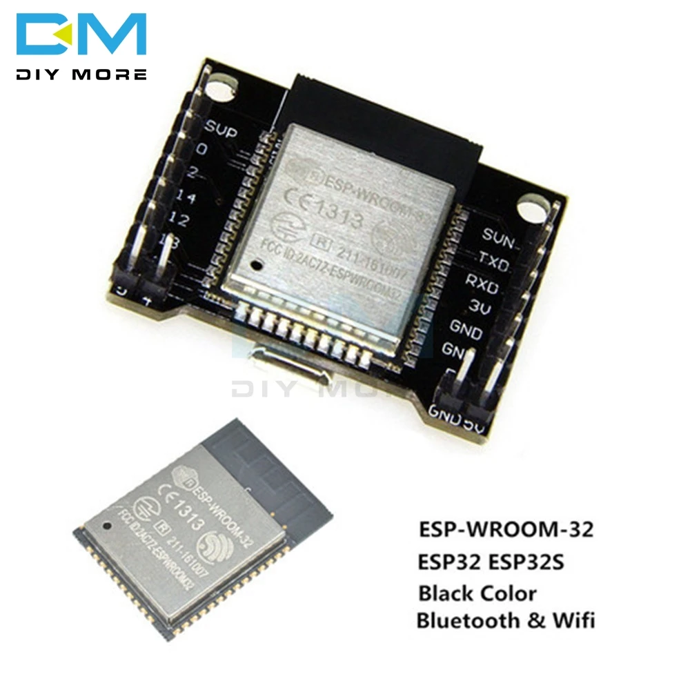 ESP32 ESP-WROOM-32 для Wemos макетная плата WiFi модуль+ Bluetooth ультра-низкий двухъядерный режим ESP-32 ESP-32S аналогичный ESP8266