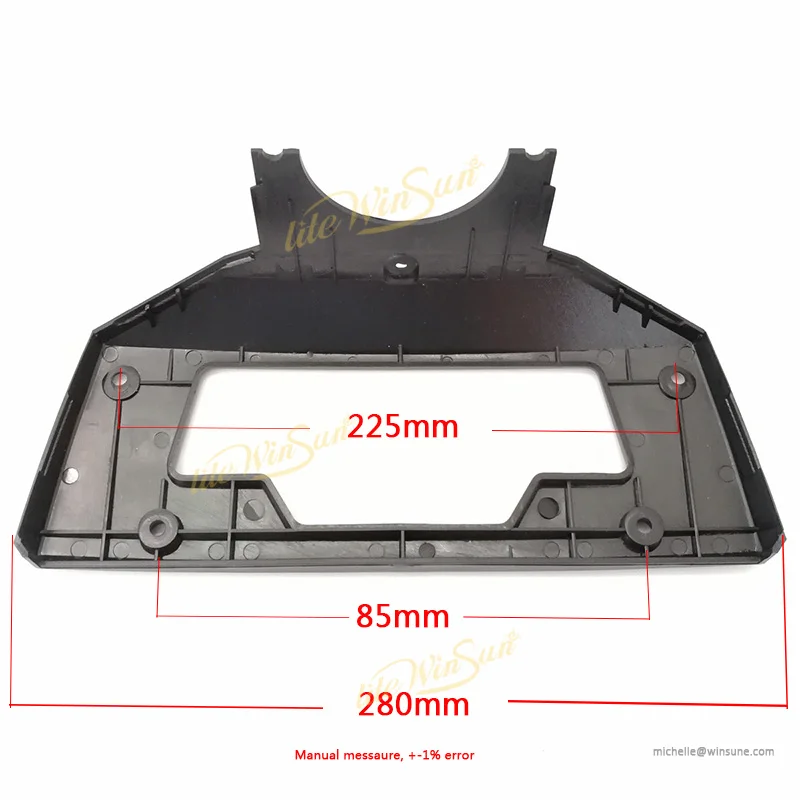 Litewinsune 1 комплект пластиковая крышка 36*10 Вт 108x3 Вт светодиодный корпус с подвижной головкой