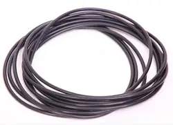 40 шт. мм 1,2 мм диаметр провода Черный нитрил бутадиен резиновые уплотнительное кольцо водостойкий изоляционный резиновый ремешок 5 мм-мм 12