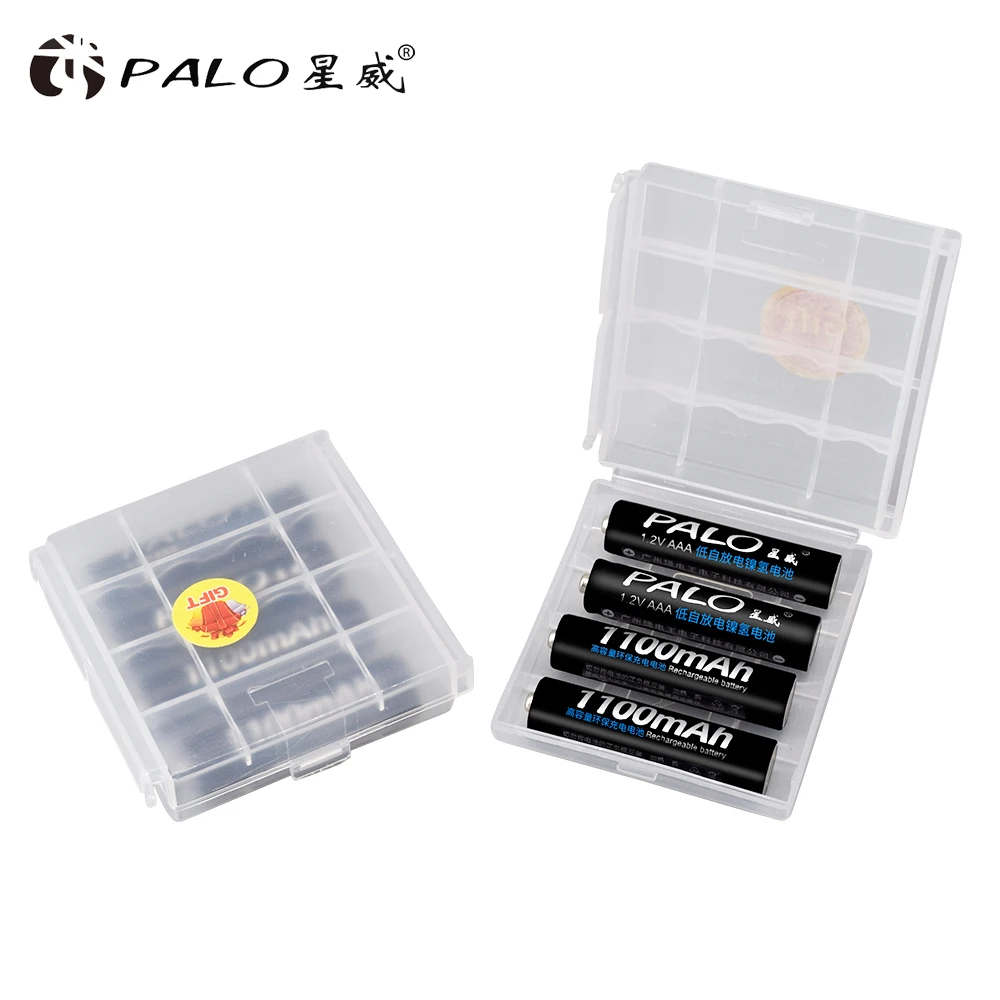 PALO 8 slots smart battery charger for AA/AAA rechargeable battery+8pcs AAA1100 mAh NiMH rechargeable batteries PALO 8 slots smart battery charger for AA/AAA rechargeable battery+8pcs AAA1100 mAh NiMH rechargeable batteries