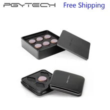 PGYTECH Модернизированный Mavic комплект воздушного фильтра Комплект ND4 ND8 ND16 ND32 DJI Mavic Air CPL UV фильтра аксессуары