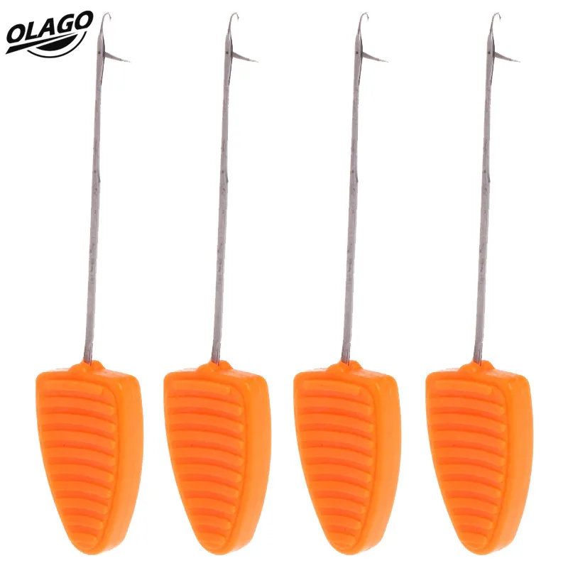 4 pcs 9.5 cm الكارب عوامة سنارة صيد النواة الحفارات صنع أدوات الربط إبر Boilie الحفر الكارب أدوات اكسسوارات ل الكارب الصيد