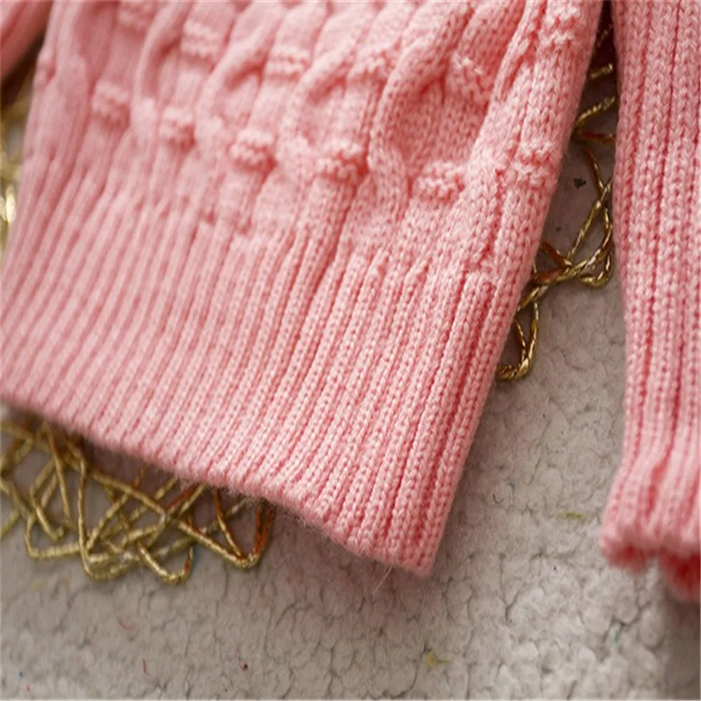 Children Clothes High Quality Baby Girls Boys Pullovers Turtleneck Sweaters Autumn Winter Warm Cartoon clothes wear Kids Sweater