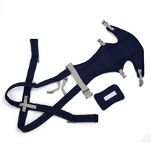 MACH Регулируемая переноска для младенцев, слинг для новорожденных, рюкзак велосипедиста, синий цвет