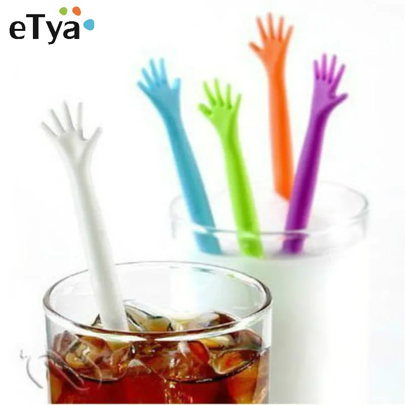 

5Pcs/set HELP ME Coffee Stirrer Stirring Rod Juices Spoon Bar Rrabble Rrod Cocktail Drink Ice Scream Stir Sticks Tools