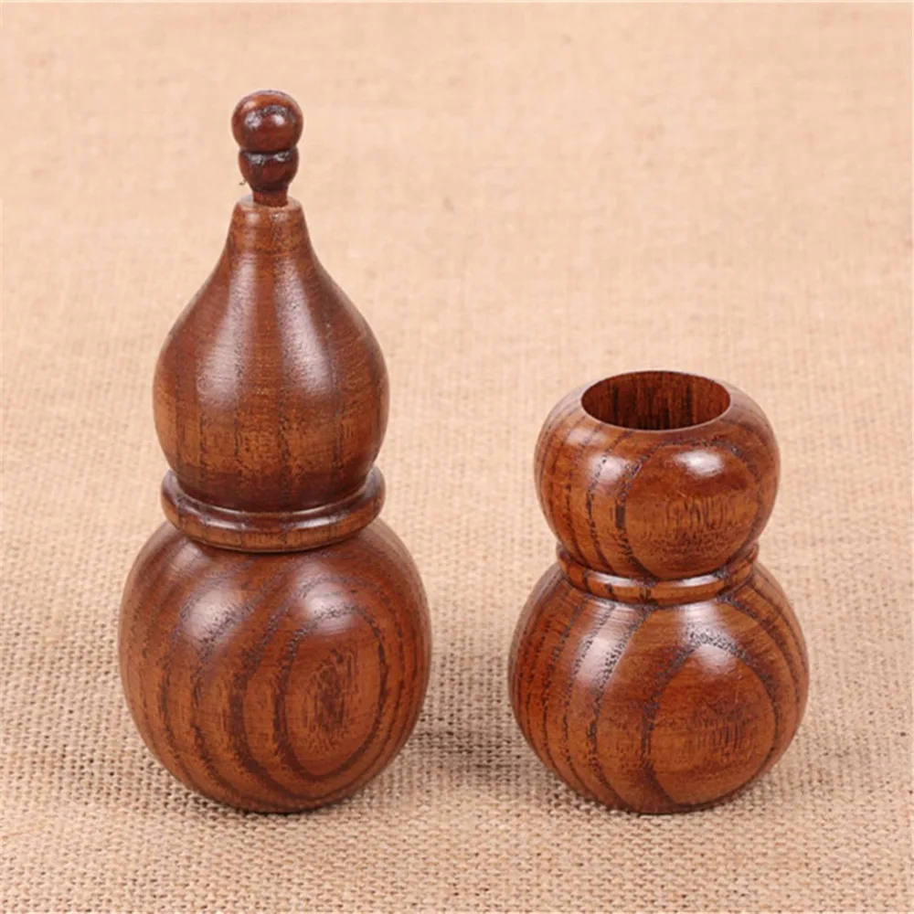 1Pc Chinese Vintage Gourd Toothpick Jar Holder Innovative Oblique Bottom Boxes Dropshipping |