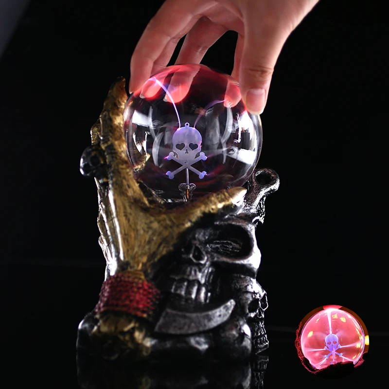

Plasma Ball Magic Crystal Light Creative Lightning Magic Crystal Globe Desktop Music Magic Crystal Lamp