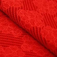 Изготовленный на заказ розовый жаккард ткань Высококачественная вогнутая и выпуклая одежда тисненая куртка оплетка Ткань DIY чехонг-костюм сумка парча