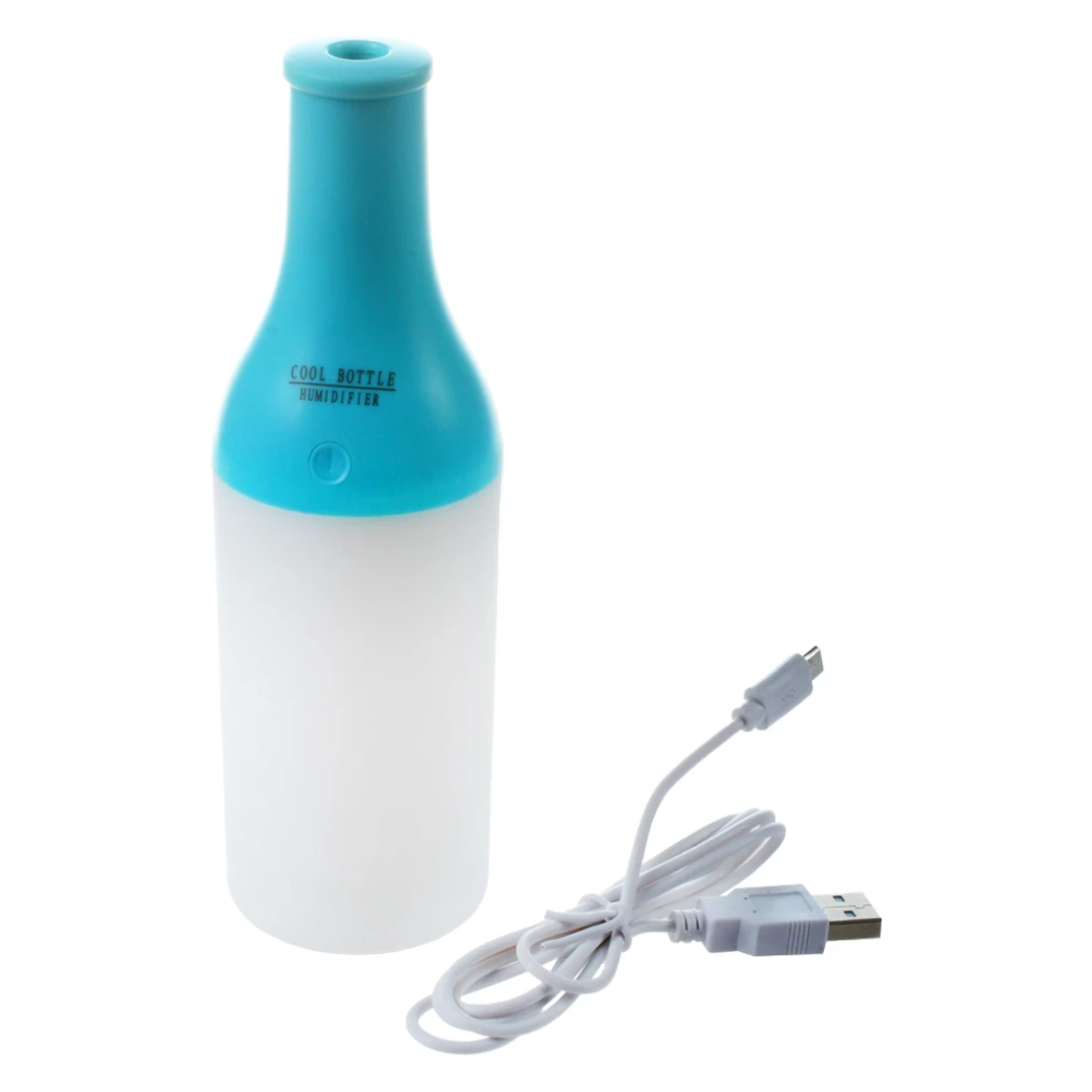 

LED Light Mist Ultrasonic Make Air Humidifier Bottle Caps Aroma Diffuser Fogger USB mini air purifier