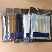 Горячая 12 шт./партия 7,1 мм x 100 мм шарики клея для наращивания волос палочки горячего расплава клей палочка для наращивания волос