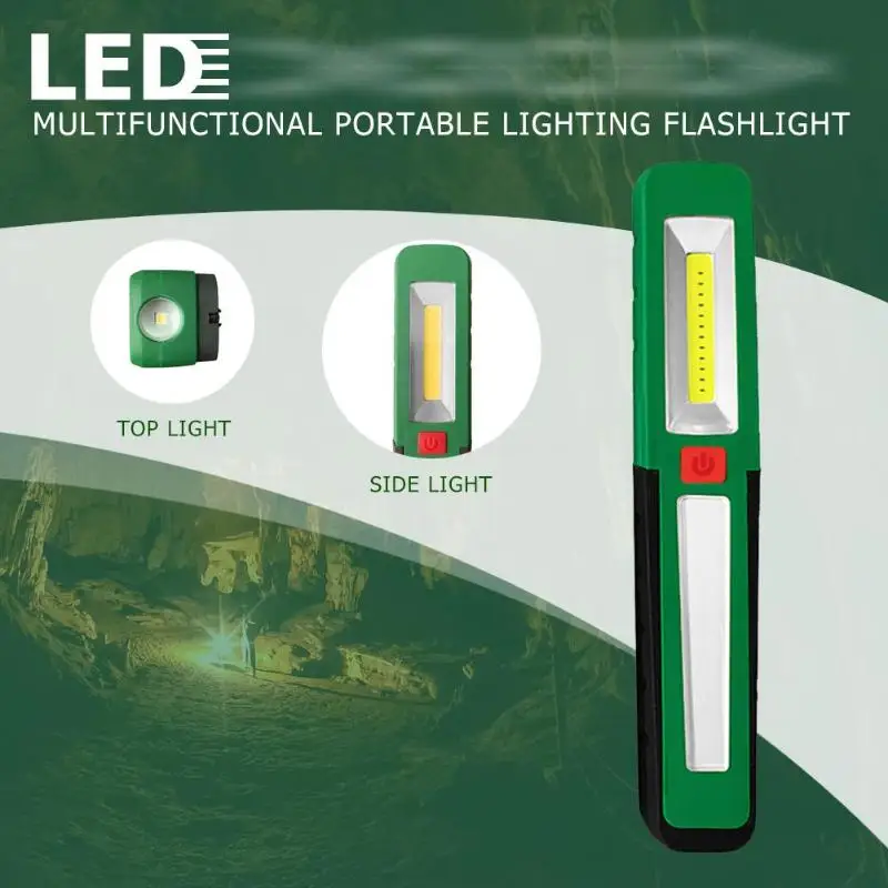 

Protable COB Handheld Work Lamp Magnetive LED Flashlight for Hunting Camping Outdoor Emergency illumination