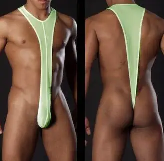 2019 Man Erotic Sexy Strap G-string Men's Sexy Borat Mankini Costume Male Underwear Sex Low-waist Strap Gay Thongs SM Mankini