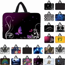 10 10,1 9,7 11,6 12 13 13,3 14 14,1 15 15,4 15,6 17 17,3 дюймов ноутбук Портативный вкладыш ручка для переноски Чехол Bolsas неопрен сумки