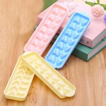 Креативная форма для льда в форме сердца, 24 Сетки, полипропиленовый пластиковый лоток для льда с крышкой, сделай сам, форма для приготовления мороженого для домашнего бара