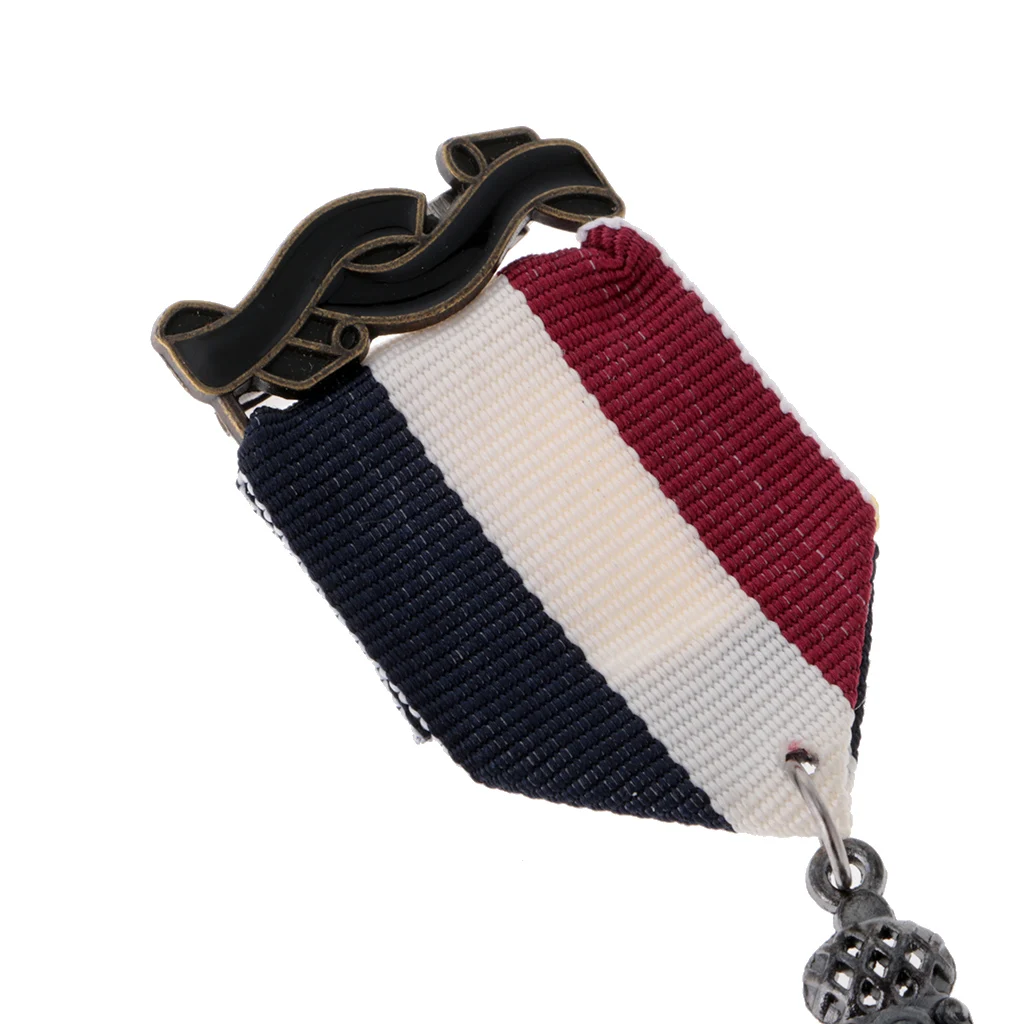  2 Pieces Unisex Vintage Navy Style Suit Medal Brooch Lapel Pin Punk Jewelry