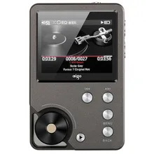AIGO MP3-105 HIFI плеер без потерь мини портативный MP3 с TFT экраном WM8965 мини Hi-res Flac DSD спортивный эквалайзер Регулируемый USB
