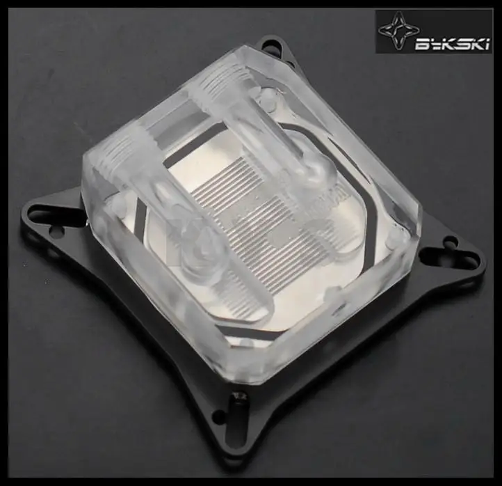 

Bykski GPU-XPM High Performance Jet GPU Water Cooling Copper Water Block Liquid Cooler Acrylic Top
