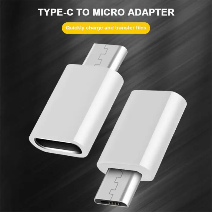 Мини-usb 3,1 type C Женский к Micro USB Мужской адаптер для зарядного устройства для Macbook Oneplus 2 8 SGA998