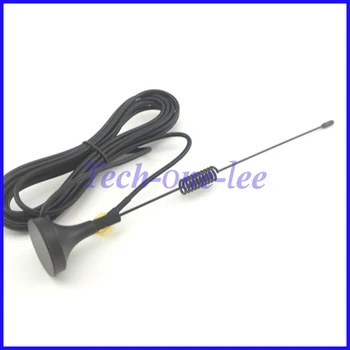 

NEW Arrival GPRS GSM Antenna 900-1800Mhz 3dbi 3M Cable SMA Male Magnetic Base Remote Control