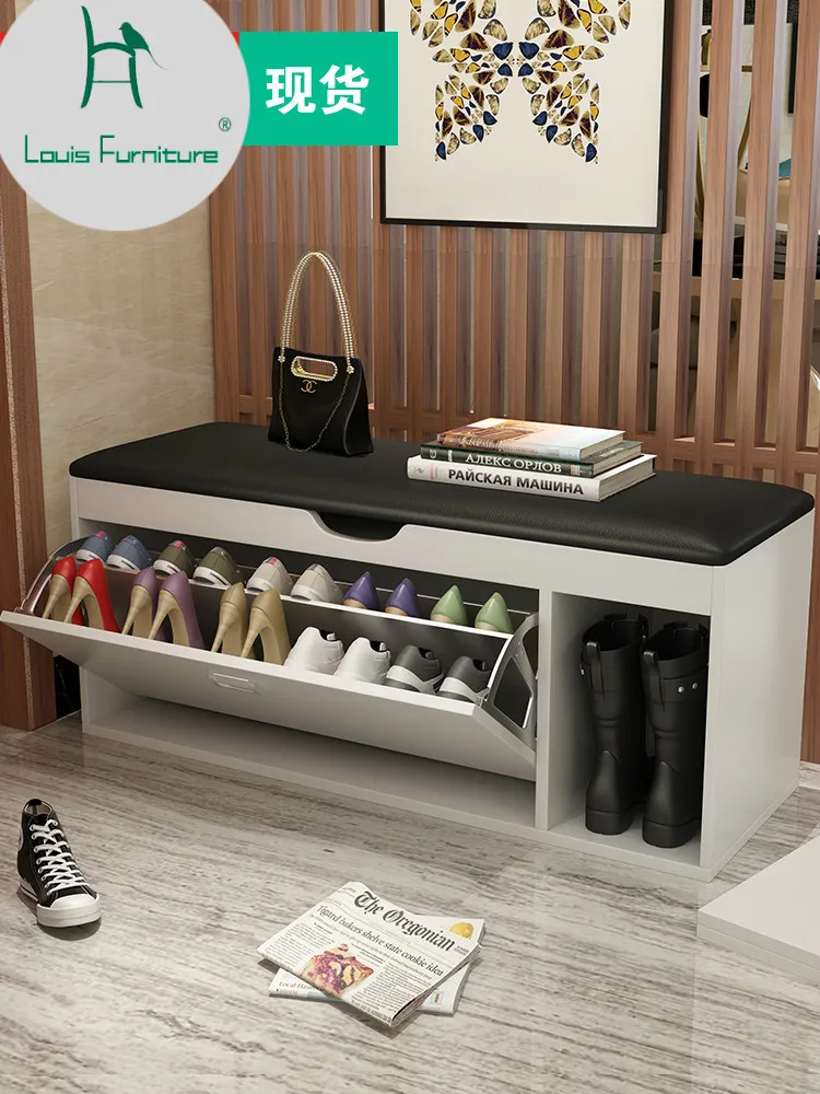 Современный простой турникет Louis Fashion счетчик обуви для стула шкаф хранения из
