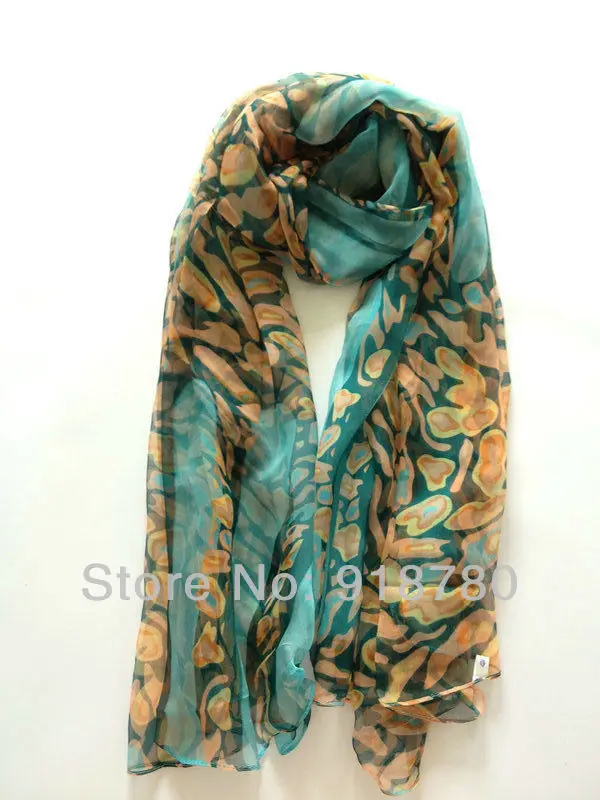 Оптовая продажа шелк scarves100 % чистый шарфы шелковый платок оптовая 105 см * 185 размер