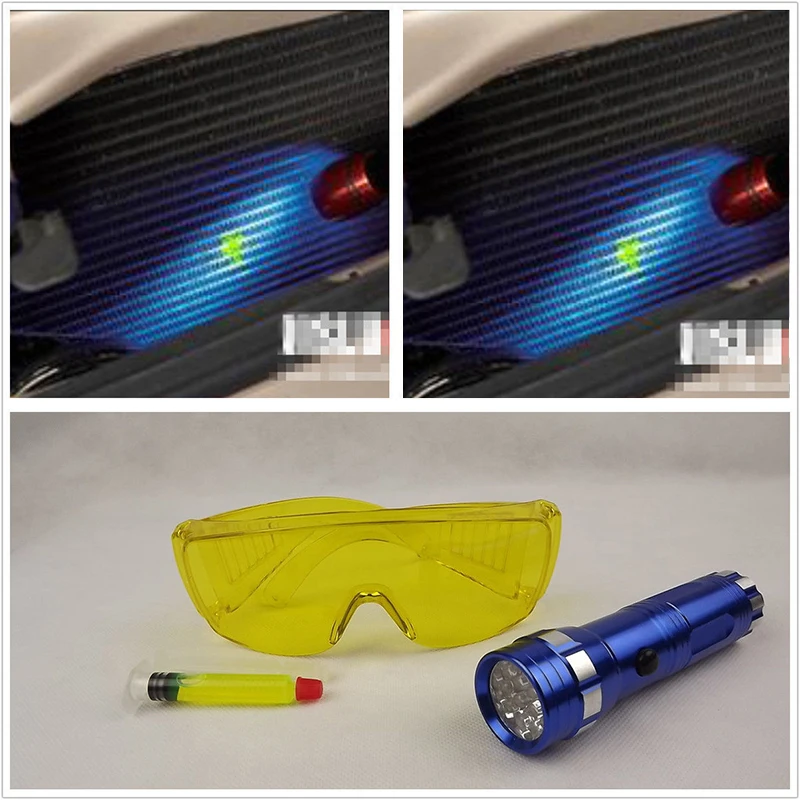 

Auto , Car Air Conditioning Leak Detector A/C Gas UV Leak Detection Light Lamp