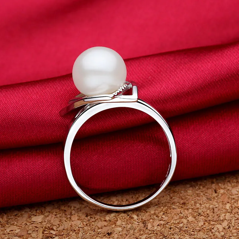 Fine jewelry pearl rings for women free delivery service
