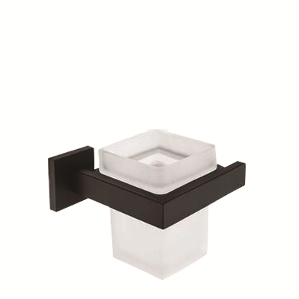 Modern Black 304 Stainless steel single cup holder,Bathroom toothbrush