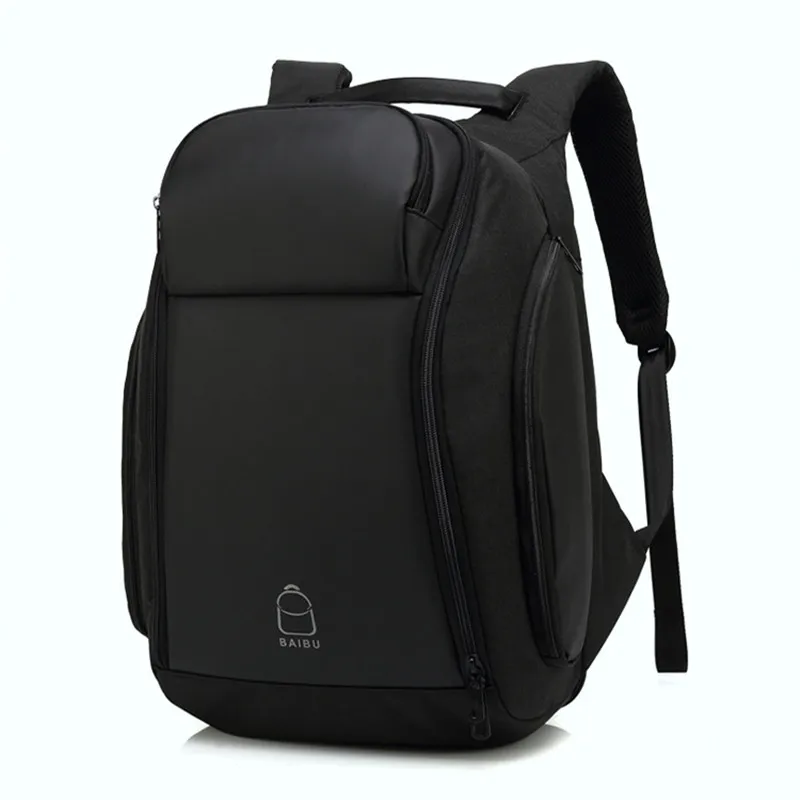 

Anti-theft Backpack For Men 17 inch Backpack Laptop Water Repellent Functional Rucksack USB Charging Port Travel Backpacks Male