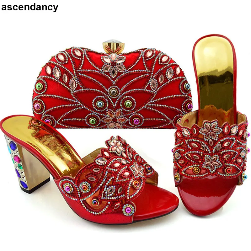 Nieuwe Aankomst Vrouwen Schoenen En Tas In Italië Nigeriaanse Vrouwen Bruiloft Pompen Met Portemonnee Zomer Hoge Hakken Partij Schoenen voor Vrouwen Nieuwe Aankomst Vrouwen Schoenen En Tas In Italië Nigeriaanse Vrouwen Bruiloft Pompen Met Portemonnee Zomer Hoge Hakken Partij Schoenen voor Vrouwen
