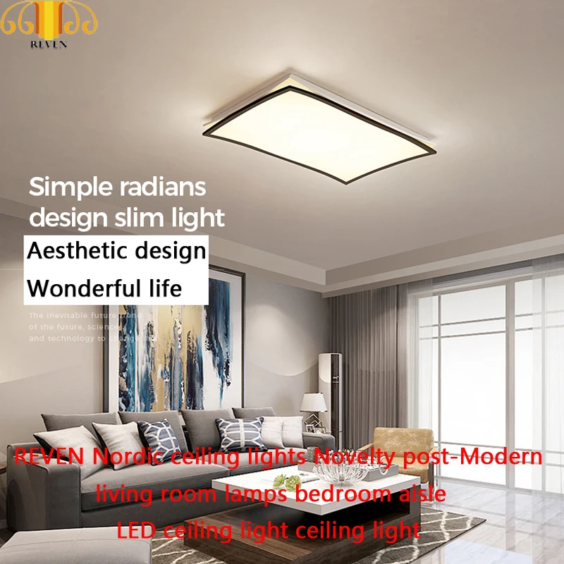 

REVEN Postmodern LED Ceiling Lights Lighting Fixture Living Room Kitchen Ceiling lamps