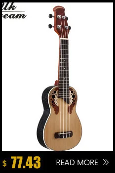 Мини-Акустическая гитара, 23 дюйма, полностью из красного дерева, с краем, профессиональная струнная гитара, 18 ладов, 4 струны, гитара ra UC-84B