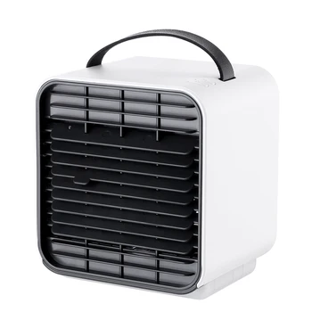 

Portable Mini Cooling Fan Air Conditioning Fan Air Cooler USB Charging Negative Ion Small Water Refrigeration Air Conditioner