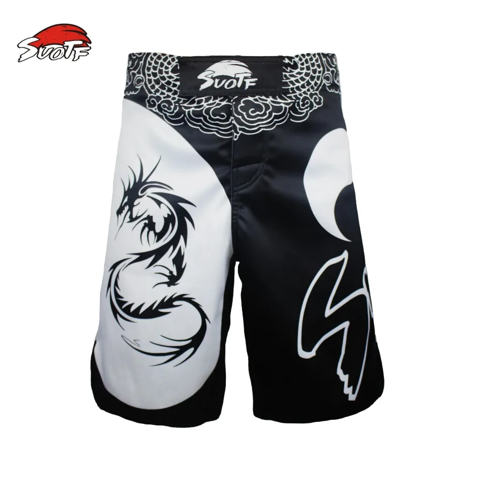 

SOTF Men's Boxing Pants Snake Muay Thai Fight Shorts MMA Kick Boxing Grappling Martial Arts Gear Men