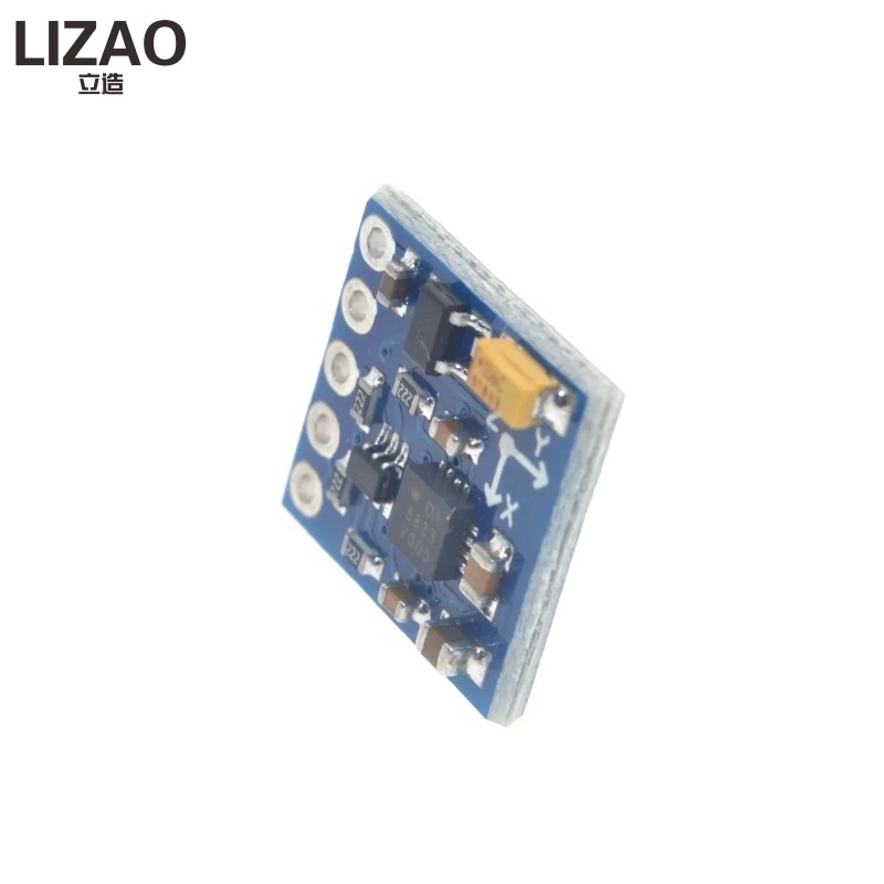 Магнитный сенсорный модуль для Arduino IIC Board HMC5883L 3V 5V Three 3|Интегральные схемы| |