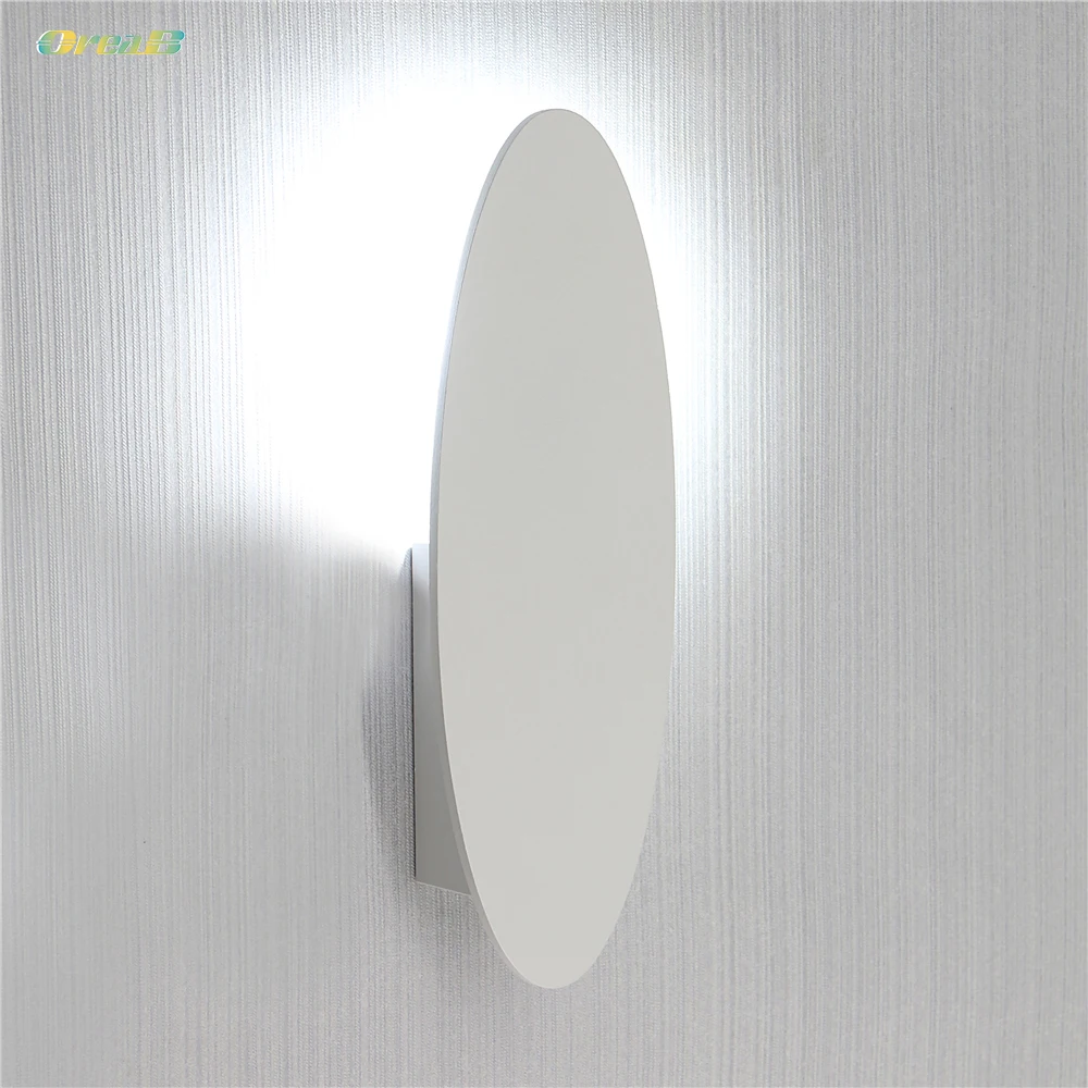 5w 400lm Contemporary Flat Wall Mounted Sconce Light Fixtures For Wall Mounted Sconce Light Fixtures