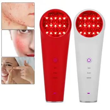

2 Colors Electric LED Photon Facial Skin Rejuvenation Acne Removal Anti-wrinkles Beauty Machine